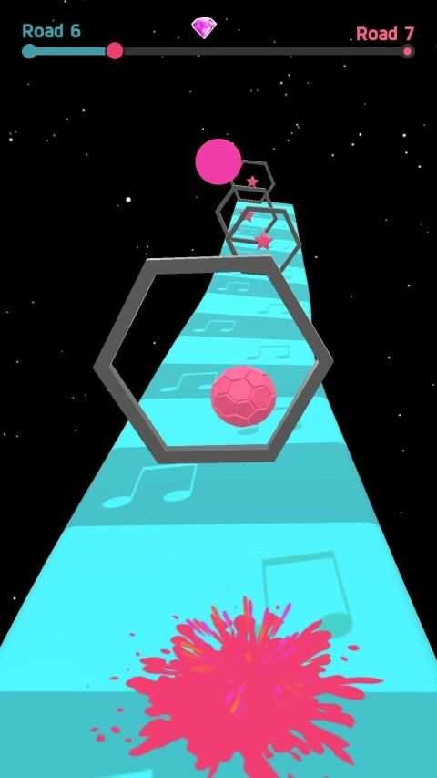 Road rash bounce balls 3D screenshot 4