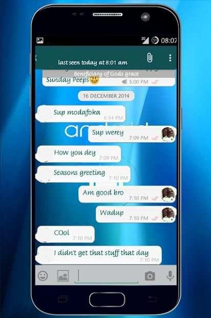 WA Mod Biru screenshot 1
