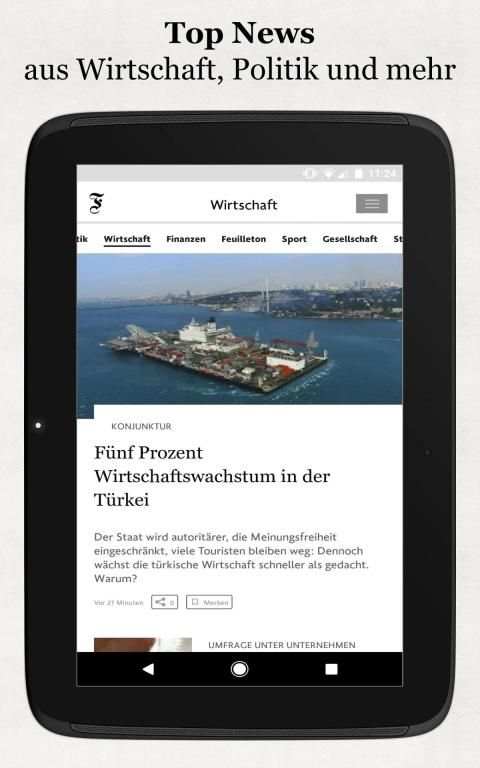 FAZ.NET - Nachrichten App screenshot 4