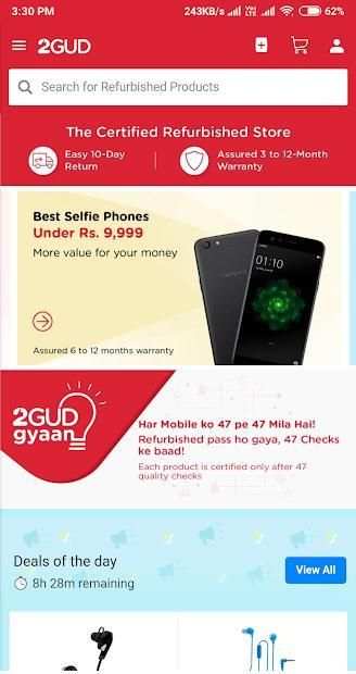 2GUD - Certified Refurbished Mobile | Electronics स्क्रीनशॉट 2