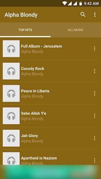 Alpha Blondy All Songs स्क्रीनशॉट 2