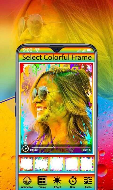Holi Video Maker screenshot 6