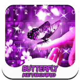 ikon Beautiful Keyboard Butterfly Themes