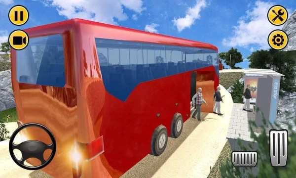 Hill Climb Adventure - 3D Bus Driving Simulator screenshot 3