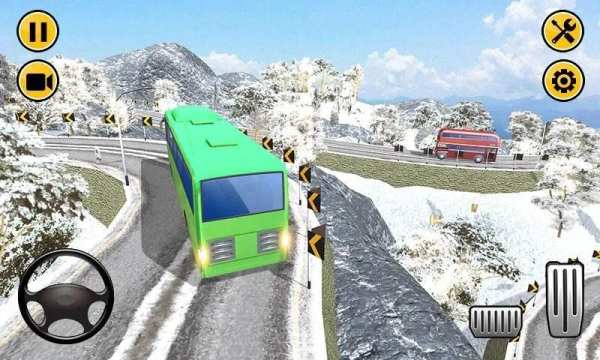 Hill Climb Adventure - 3D Bus Driving Simulator screenshot 1