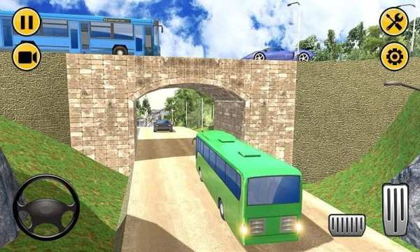 Hill Climb Adventure - 3D Bus Driving Simulator screenshot 2