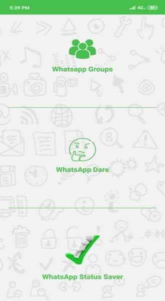 WhatsFly: Whatsapp Group Links, Dares, Save Status screenshot 2