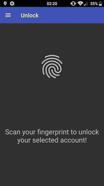 Remote Fingerprint Unlock स्क्रीनशॉट 1
