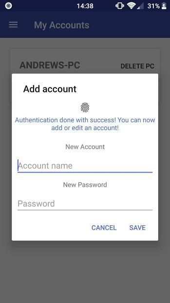 Remote Fingerprint Unlock स्क्रीनशॉट 2
