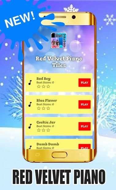 Red Velvet Piano TIles screenshot 4