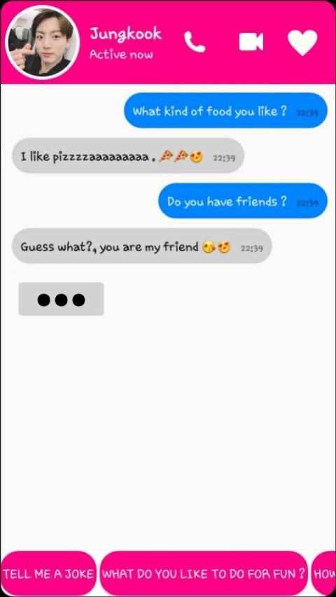 BTS Messenger 2019 *Jungkook * screenshot 3
