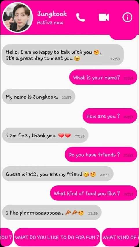 BTS Messenger 2019 *Jungkook * screenshot 1