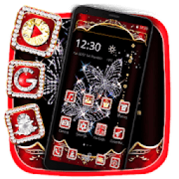 ikon Shiny Diamond Butterfly Launcher Theme*