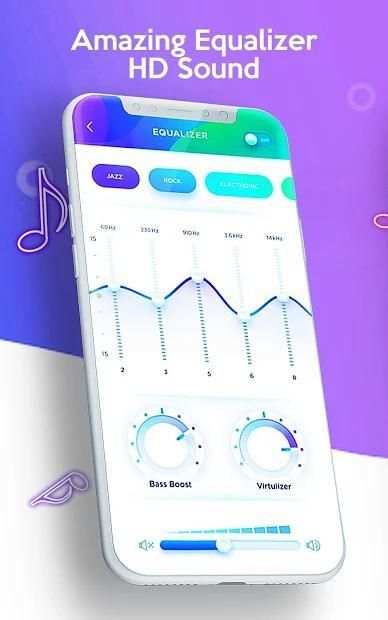 Music Player Style Iphone XS Max Free music screenshot 2