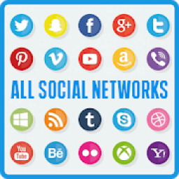 All Social Networks - Smart &amp; Fast आइकन