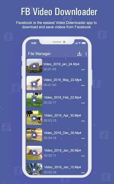 FCB Video Downloader screenshot 1