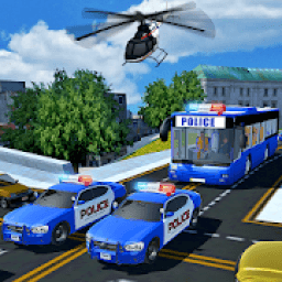 Real Police Bus : Cop Bus Simulator आइकन