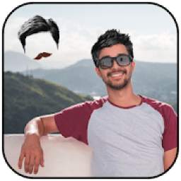 Man Mustache and Hair Styles Photo Editor