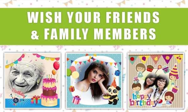 Birthday Photo Frames screenshot 1
