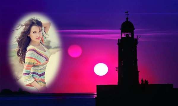 Sunset Photo Frame screenshot 1