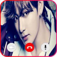 live chat Fake video call Bts jungkook -prank on 9Apps