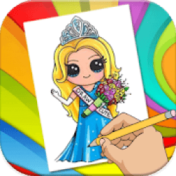 ikon How to Draw Chibi Cute Girls - Princess