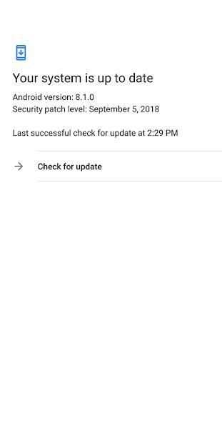 check android update स्क्रीनशॉट 2
