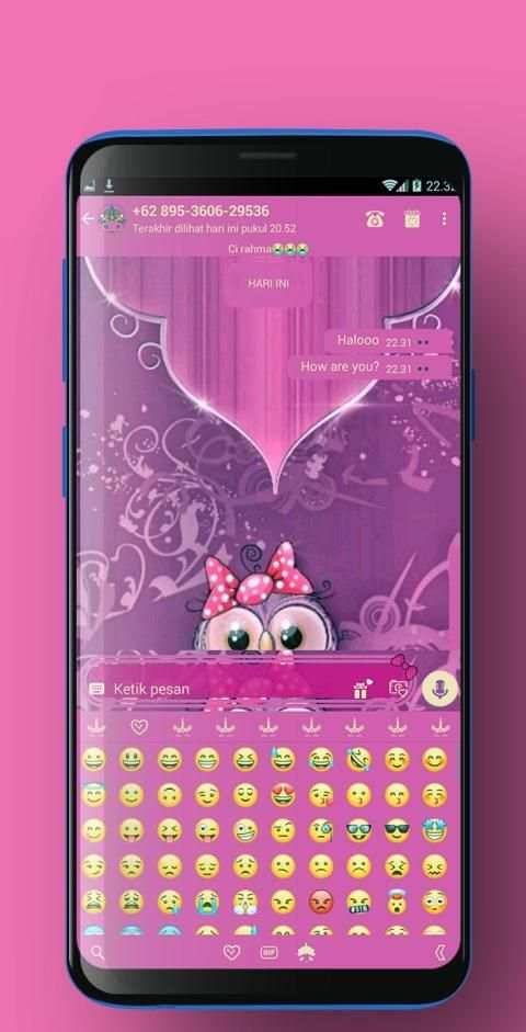 PinkWA Tema dan Wallpaper screenshot 5