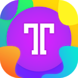 ikon Telegraph : Typography Photo Effect Editor