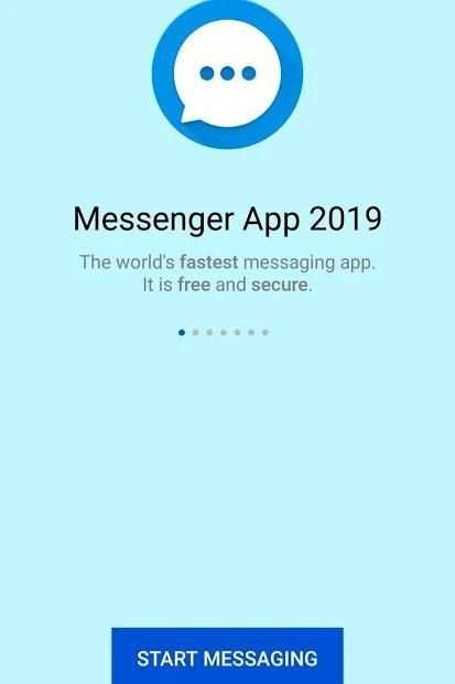 Messenger App 2019 screenshot 2