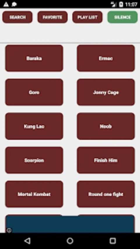 Mortal Kombat Soundboard screenshot 1