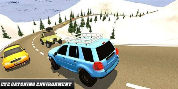 Offroad Prado Jeep Driving Simulator screenshot 14