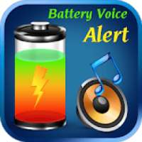 Battery Voice Alert : Battery Charge Sound Alarm