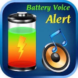 Battery Voice Alert : Battery Charge Sound Alarm आइकन