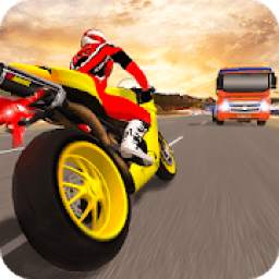 Highway Moto Bike Racing: Endless Traffic Racer