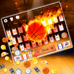 ikon 3D Basketball Gravity Keyboard Theme