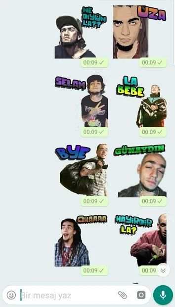 Ezhel Etiketleri (WA Sticker) Türkçe Rap screenshot 2