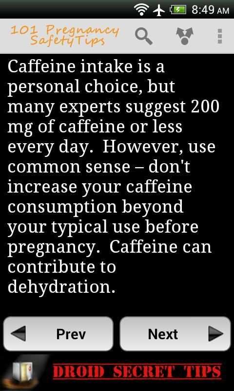 101 Pregnancy Safety Tips Free screenshot 6