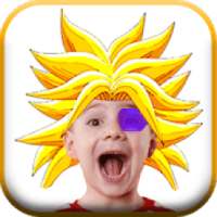 Super Saiyan Camera Hair on 9Apps