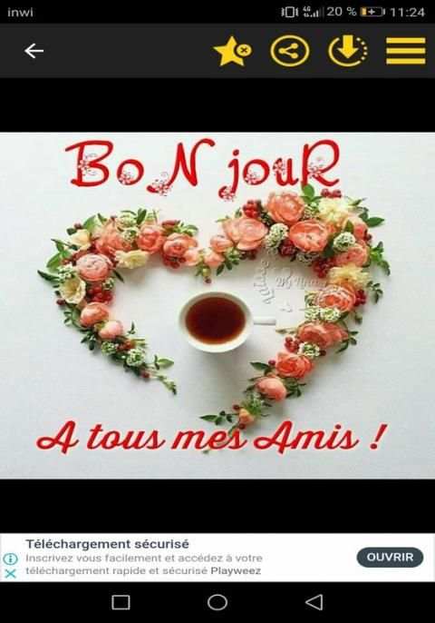 Bonjour Et Bonsoir Images screenshot 1