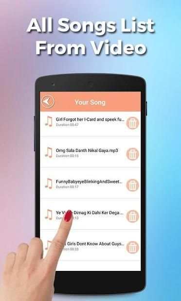 Video To Mp3 Converter - Easy Mp3 Video Converter screenshot 1