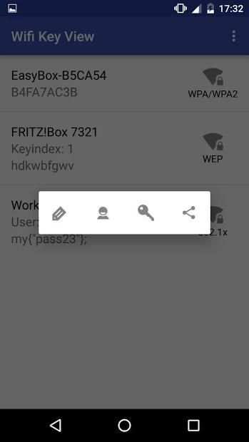 [root] Wifi Key View स्क्रीनशॉट 1