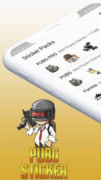 PUBG Social Stickers screenshot 2