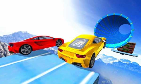 Impossible Extreme Car Tracks : Racing Stunts 2019 screenshot 4