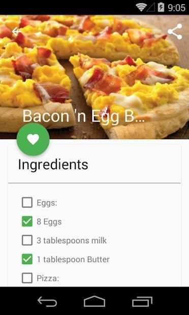 Breakfast Recipes Free screenshot 1