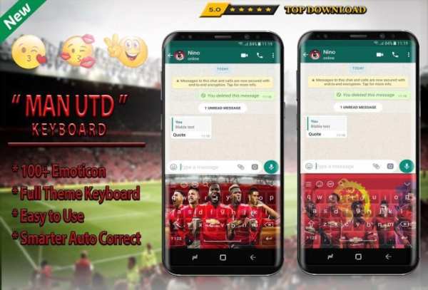 New Keyboard For ManU 2019 screenshot 3