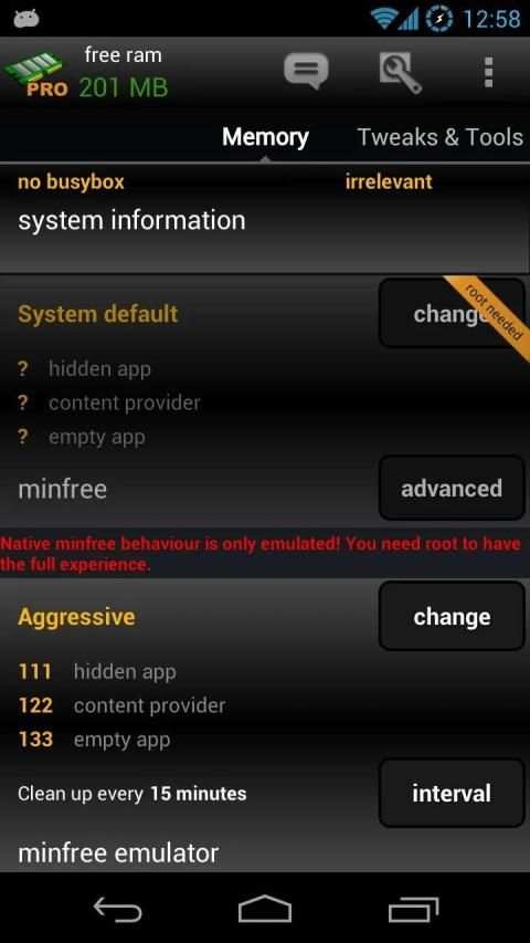 AutoKiller Memory Optimizer screenshot 8