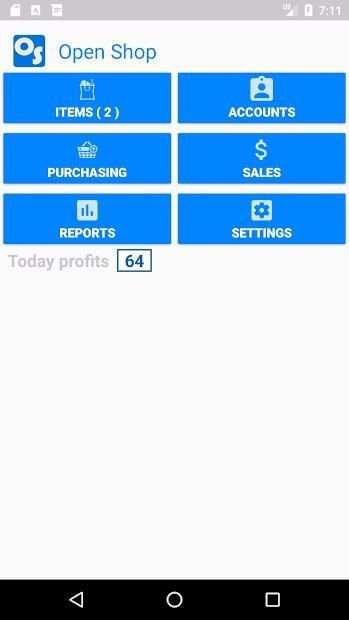 Open Shop POS स्क्रीनशॉट 1