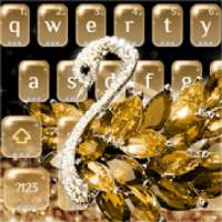 Diamond Swan Lovers Keyboard