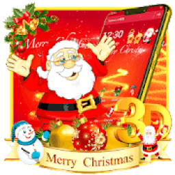 ikon Christmas 3D Live Launcher Theme